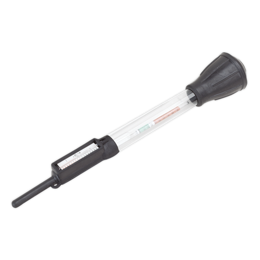 Sealey Battery Fluid Tester Tube Type 6/12/24V AK414 Sealey - Dynamic Drive