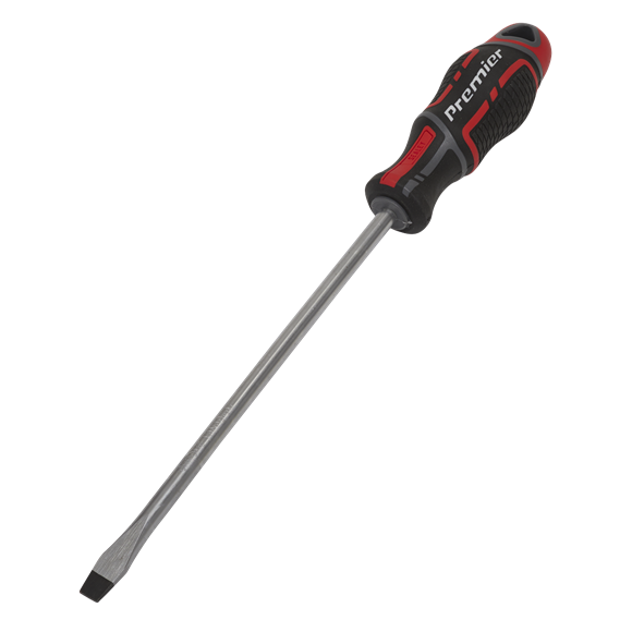 Sealey Screwdriver Slotted 8 x 200mm GriPMAXï AK4357 Sealey - Dynamic Drive