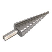 Sealey HSS 4341 Step Drill Bit 4-22mm Double Flute AK4744 Sealey - Dynamic Drive