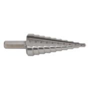 Sealey HSS 4341 Step Drill Bit 4-22mm Double Flute AK4744 Sealey - Dynamic Drive