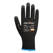 Portwest Lr15 Pu Touchscreen Glove Pk12 Small AP33K8RS Portwest - Dynamic Drive