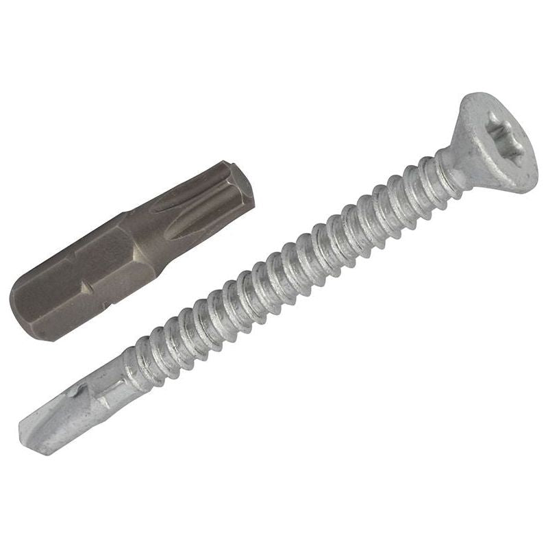 Forgefix TechFast Roofing Screw Timber - Steel Light Section 5.5 x 60mm Pack 100 ForgeFix - Dynamic Drive