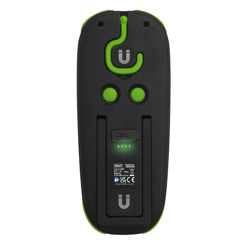 Sealey Rechargeable Torch with Wireless Speaker 10W COB LED LED50WS Sealey - Dynamic Drive