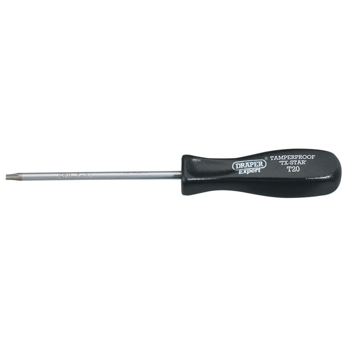 Draper TX-STAR Security Screwdriver, T20T x 100mm 34116 Draper - Dynamic Drive