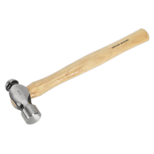 Sealey Ball Pein Hammer 2lb Hickory Shaft BPH32 Sealey - Dynamic Drive