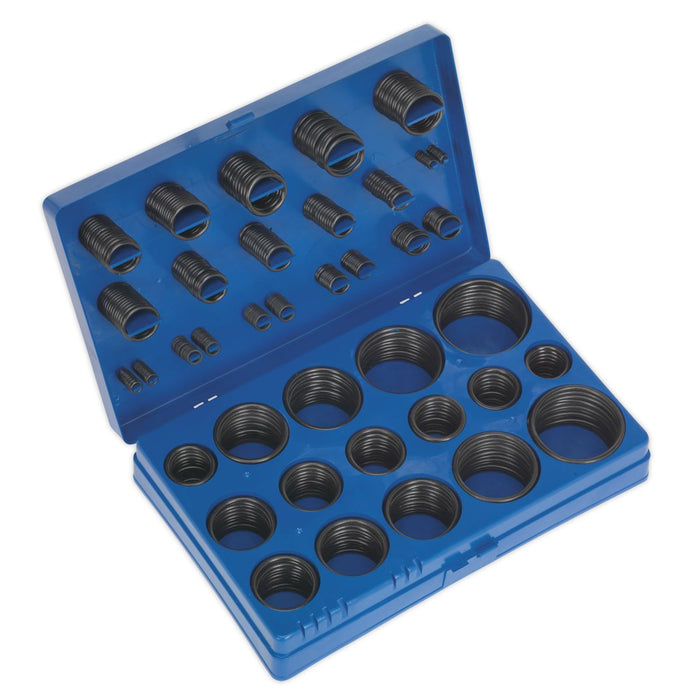 Sealey Rubber O-Ring Assortment 407pc Imperial BOR407 Sealey - Dynamic Drive