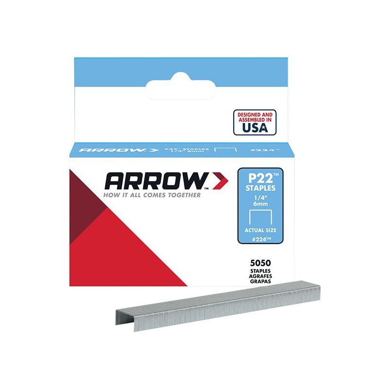 Arrow P22 Staples 6mm (1/4in) (Box 5050) Arrow - Dynamic Drive