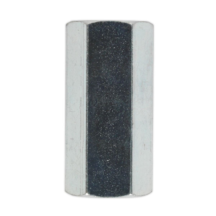 Sealey Brake Tube Connector 3/8"UNF x 24tpi Female to Female Pack of 10 BC3824F Sealey - Dynamic Drive