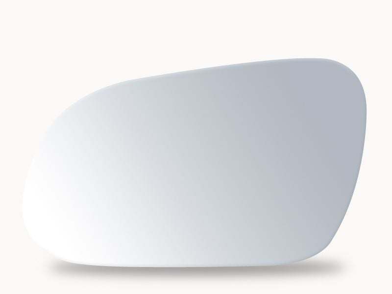 Summit Stick-On Standard Mirror Glass fits VW Fox 05 on LHS Summit - Dynamic Drive