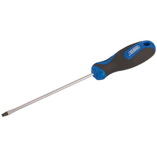 Draper Soft Grip Plain Slot Screwdriver, 3.2 x 100mm 48920 Draper - Dynamic Drive