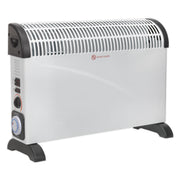 Sealey Convector Heater 2000W/230V with Turbo Timer & Thermostat CD2005TT Sealey - Dynamic Drive