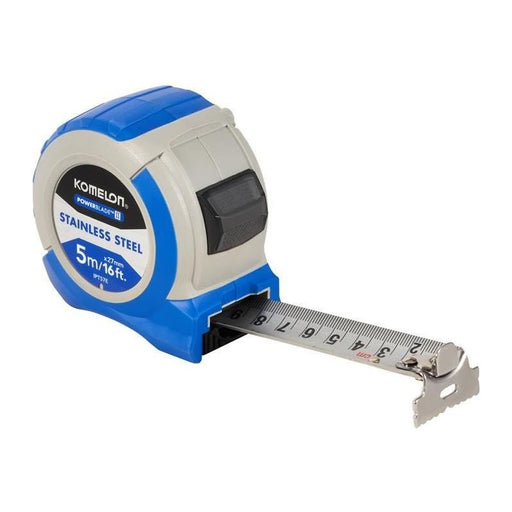 Komelon Stainless Steel PowerBlade™ Pocket Tape 5m/16ft (Width 27mm) Komelon - Dynamic Drive