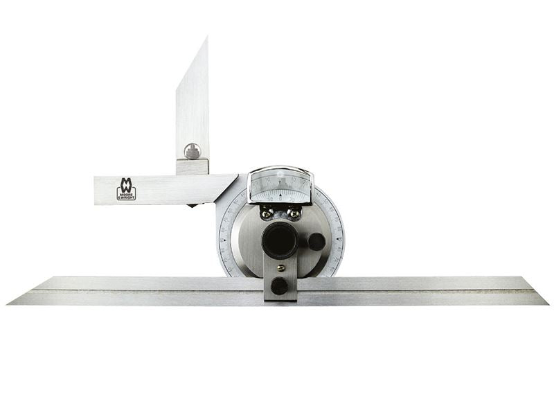 Moore & Wright MW500-01 Universal 360° Bevel Protractor with 150/300mm Blades Moore & Wright - Dynamic Drive
