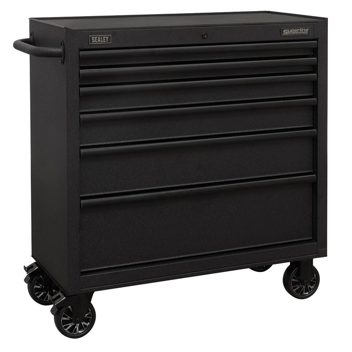 Sealey Rollcab 6 Drawer 915mm with Soft Close Drawers AP3606BE Sealey - Dynamic Drive