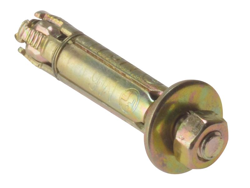 Forgefix Masonry Anchor Bolt Projecting ZYP M6 x 25mm Bag 10 ForgeFix - Dynamic Drive