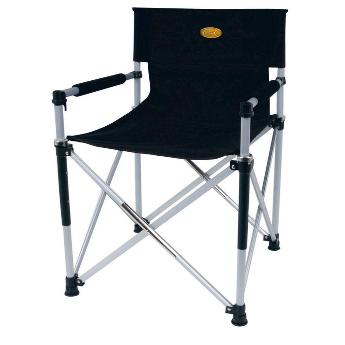 Reimo Toscana Luxus Folding Chair Black 910971 Camp 4 - Dynamic Drive