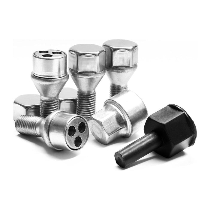 Locking Wheel Nuts with Chrome Covers (AHG) Fit Alloy & Steel wheels Autoinparts - Dynamic Drive