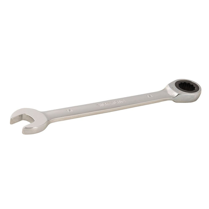 Silverline Fixed Head Ratchet Spanner 14mm Silverline - Dynamic Drive