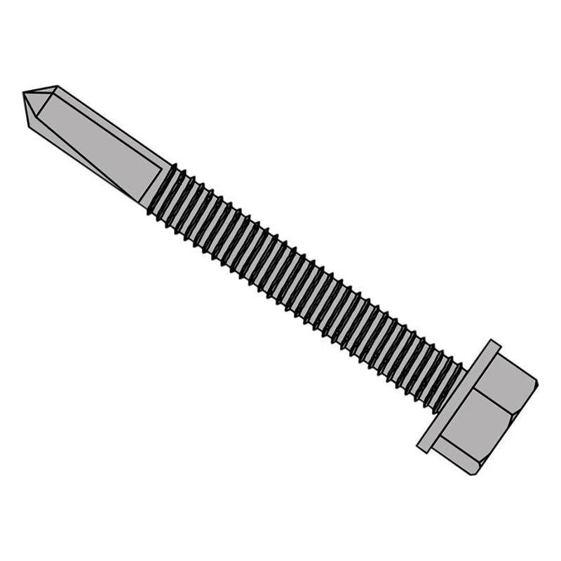 Forgefix TechFast Roofing Sheet to Steel Hex Screw No.5 Tip 5.5 x 32mm Box 100 ForgeFix - Dynamic Drive