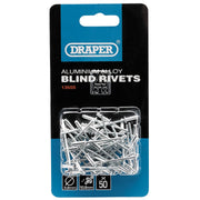 Draper Blind Rivets, 3.2 x 10.8mm (50 Piece) 13555 Draper - Dynamic Drive