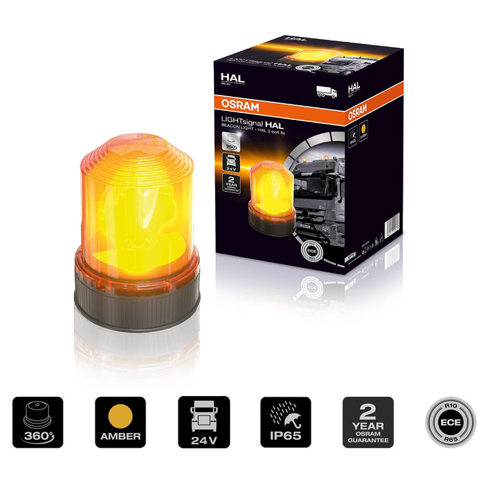 Osram LIGHTsignal HALOGEN BEACON LIGHT, rotating beacon, 360°, aber flashing li Osram - Dynamic Drive