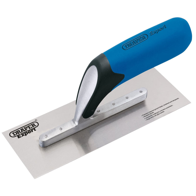 Draper Expert Soft Grip Plastering Trowel, 200mm 81221 Draper - Dynamic Drive