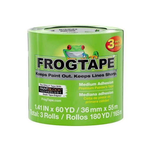Shurtape FrogTape® Multi-Surface Masking Tape 36mm x 55m (3 Pack) Shurtape - Dynamic Drive