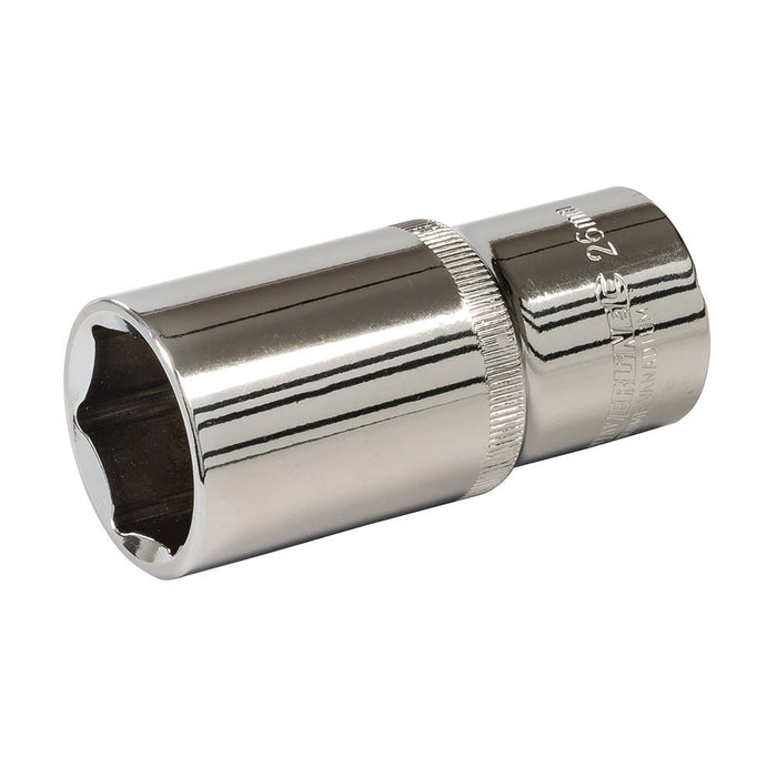 Silverline Deep Socket 1/2" Drive 6pt Metric 26mm Silverline - Dynamic Drive