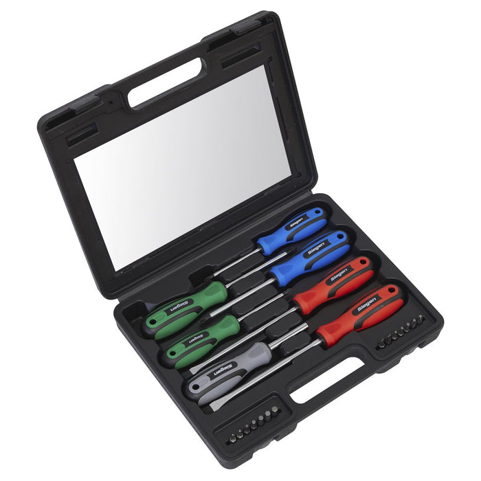 Screwdriver Set 21Pc With Storage Case Seigen by Sealey - Dynamic Drive