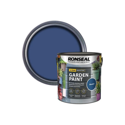 Ronseal Garden Paint Bluebell 2.5 litre Ronseal - Dynamic Drive