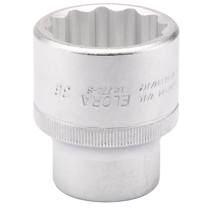 Draper Elora Bi-Hexagon Socket, 3/4" Sq. Dr., 36mm 00799 Draper - Dynamic Drive