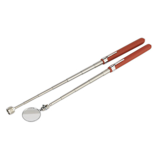 Sealey Telescopic Magnetic Pick-Up & Mirror Set 2pc AK6527 Sealey - Dynamic Drive