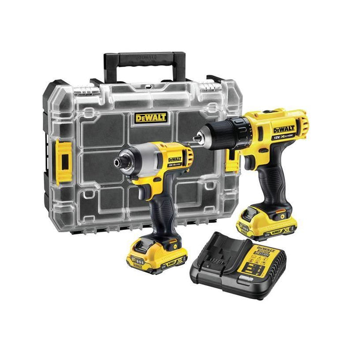 Dewalt Power Tools DCK211D2T XR Twin Pack 12V 2 x 2.0Ah Li-ion DeWALT Power Tools - Dynamic Drive