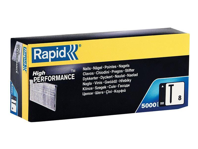 Rapid No.8 Brad Nails 18Ga 40mm (Box 5000) Rapid - Dynamic Drive