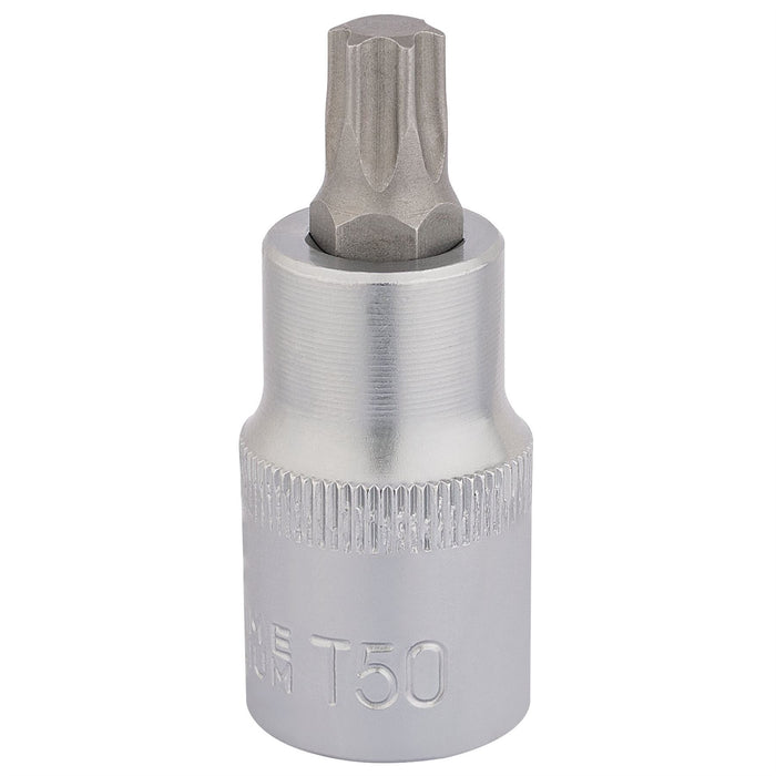 Draper TX-STAR Socket Bit, 1/2" Sq. Dr., T50 x 55mm 16317 Draper - Dynamic Drive
