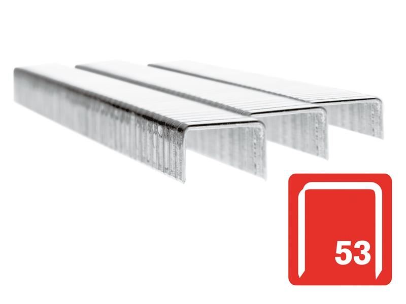 Rapid 53/6B 6mm Galvanised Staples (Box 2500) Rapid - Dynamic Drive