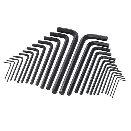 Silverline Hex Key Long Series Set 25pce Metric & AF Silverline - Dynamic Drive