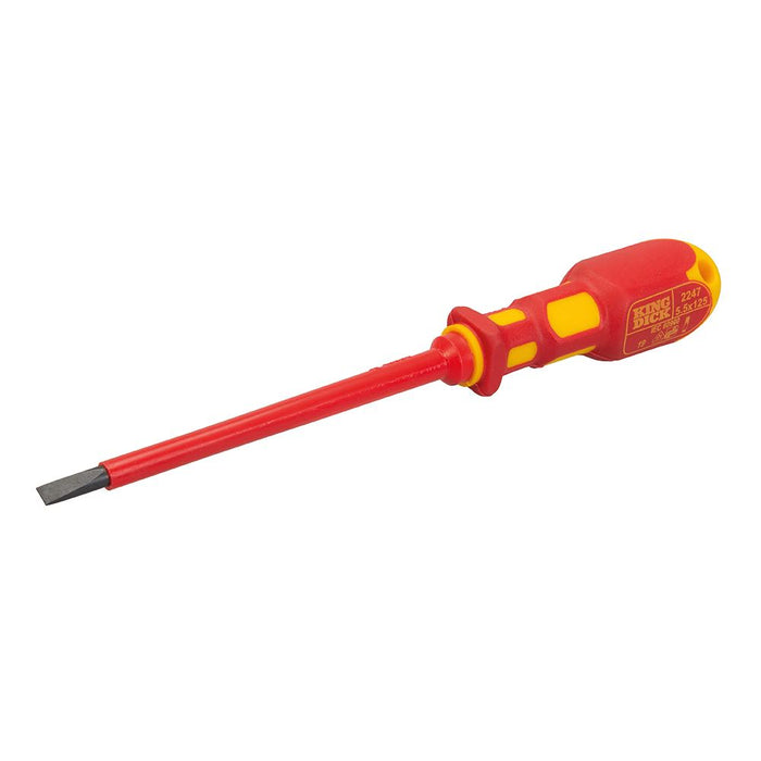 King Dick VDE Slotted Screwdriver 6.5 x 150mm 64706 King Dick - Dynamic Drive
