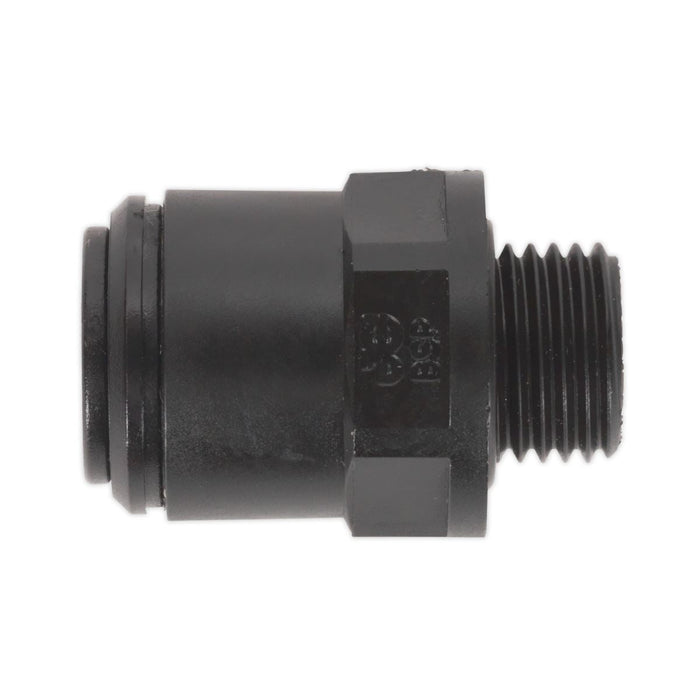 Sealey Straight Adaptor 6mm x 1/4"BSP Pack of 5 (John Guest Speedfitï PM010612E) Sealey - Dynamic Drive