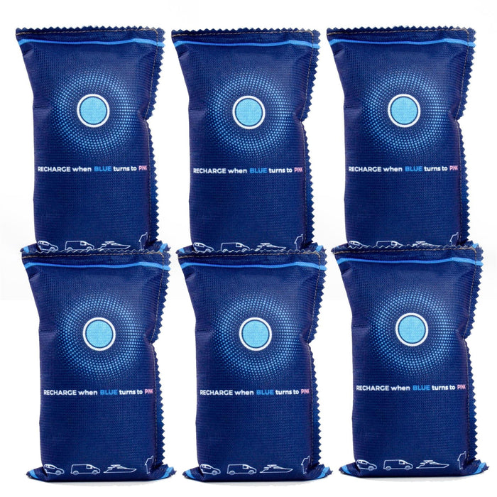 6x Car Home Dehumidifier Large Dry Bag Moisture Killer Absorber Pad Reusable Microwave UKB4C - Dynamic Drive