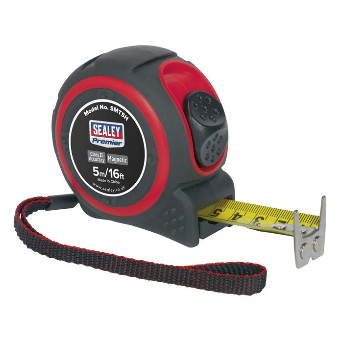 Sealey Heavy-Duty Tape Measure 5m(16ft) SMT5H Sealey - Dynamic Drive