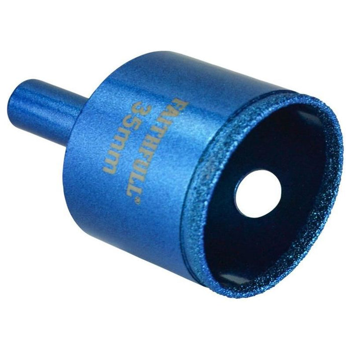 Faithfull Diamond Ceramic Mini Holesaw 35mm Faithfull - Dynamic Drive