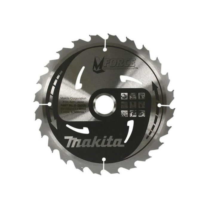 Makita B-07967 MForce™ Portable Saw Blade 190 x 30mm x 12T Makita - Dynamic Drive