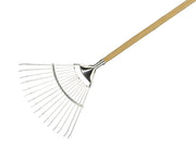 Kent & Stowe Stainless Steel Lawn & Leaf Rake, FSC® Kent & Stowe - Dynamic Drive