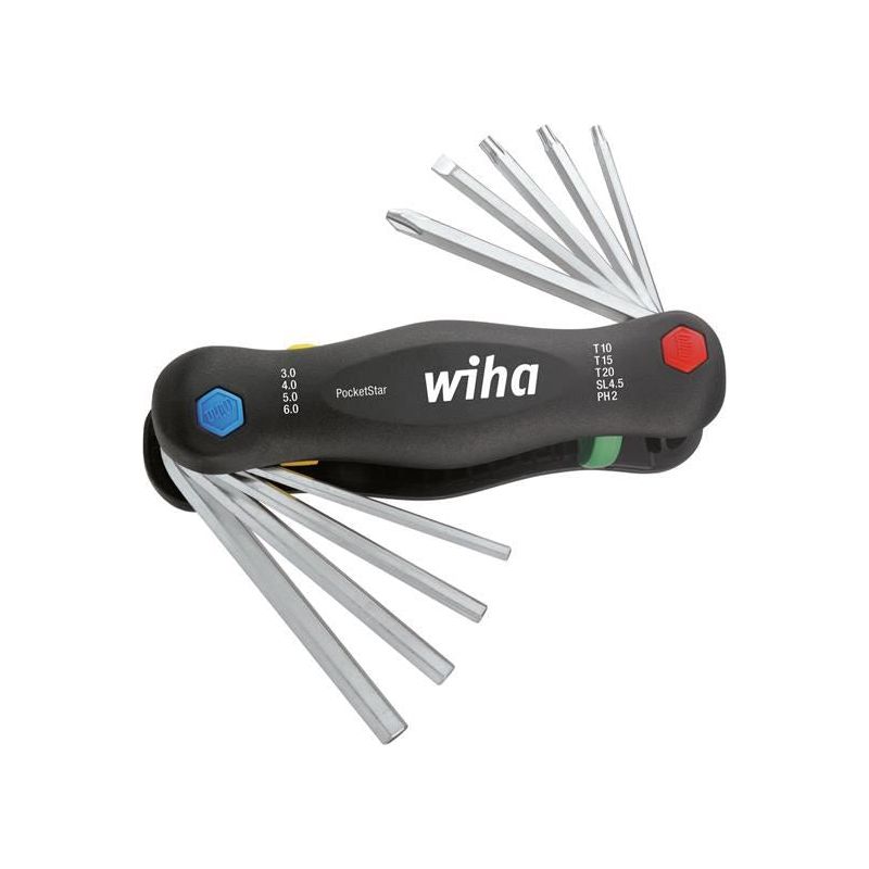 Wiha PocketStar Multi Key Set, 9 Piece Wiha - Dynamic Drive