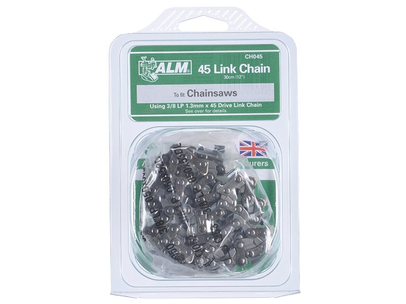 Alm Manufacturing CH045 Chainsaw Chain 3/8in x 45 links 1.3mm - Fits 30cm Bars ALM Manufacturing - Dynamic Drive