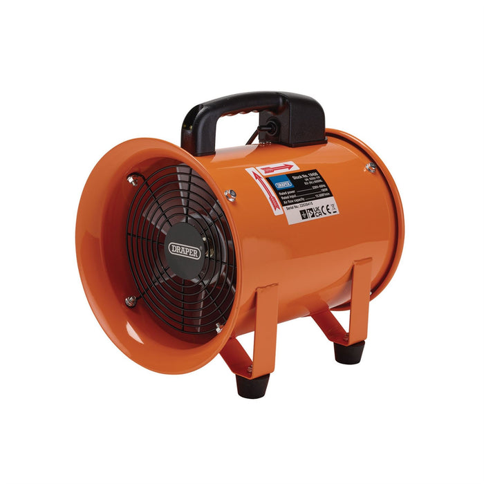 Draper 230V Air Mover Ventilator, 8"/200mm, 180W 19406 Draper - Dynamic Drive
