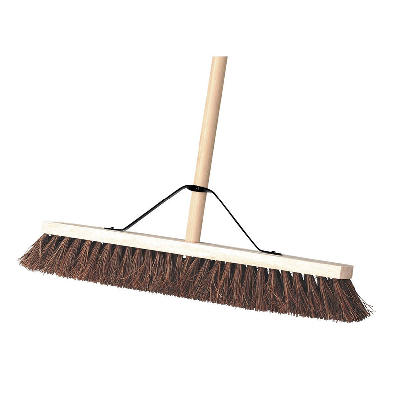 Sealey Broom 24"(600mm) Stiff/Hard Bristle BM24H Sealey - Dynamic Drive
