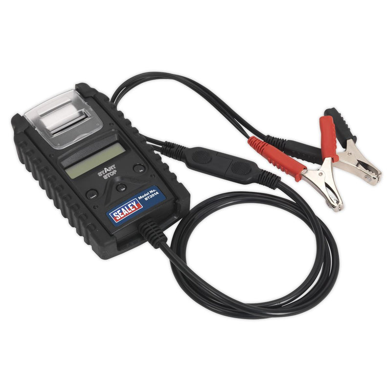 Sealey Digital Start/Stop Battery & Alternator Tester with Printer 6/12/24V Sealey - Dynamic Drive
