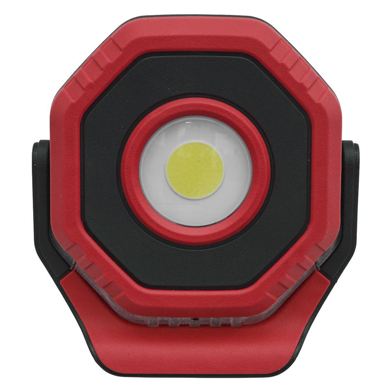 Sealey Rechargeable Pocket Floodlight with Magnet 360 7W COB LED Red LED700PR Sealey - Dynamic Drive